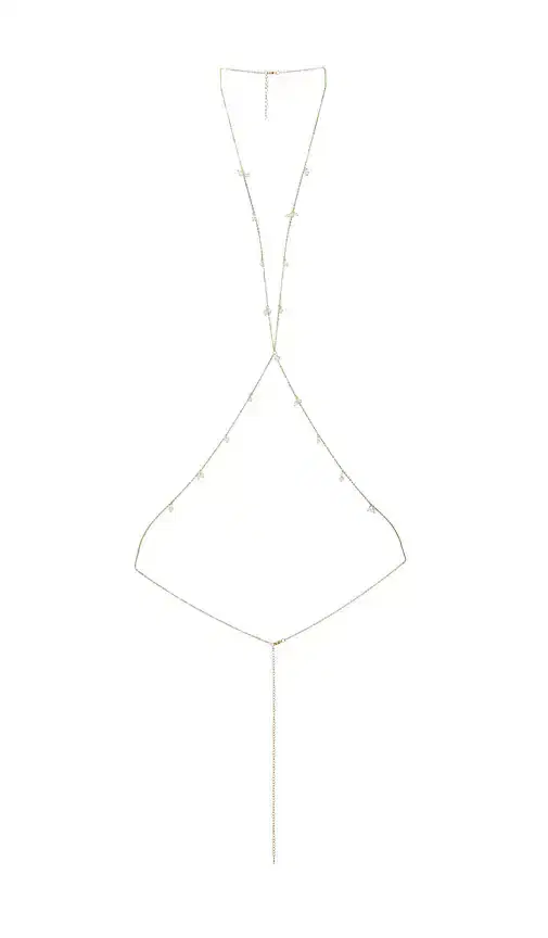 petit moments Pearl Body Chain