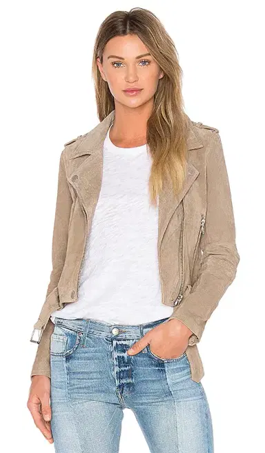 BLANKNYC Suede Moto Jacket | Thumbnail 1