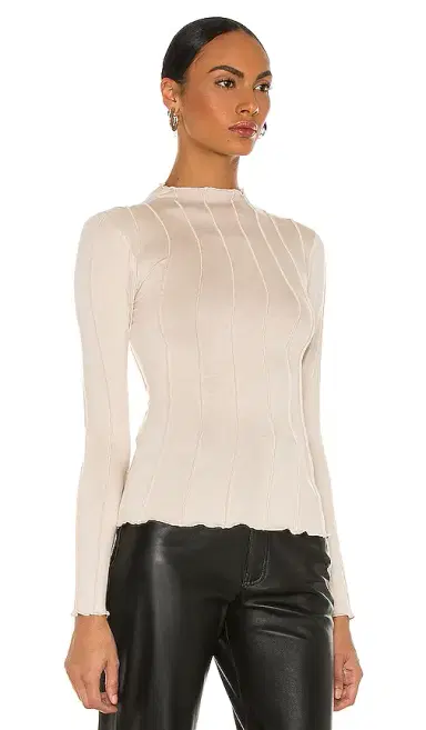 Lovers and Friends Seamed Long Sleeve Top | Thumbnail 2 Lovers and Friends Seamed Long Sleeve Top | Thumbnail 2