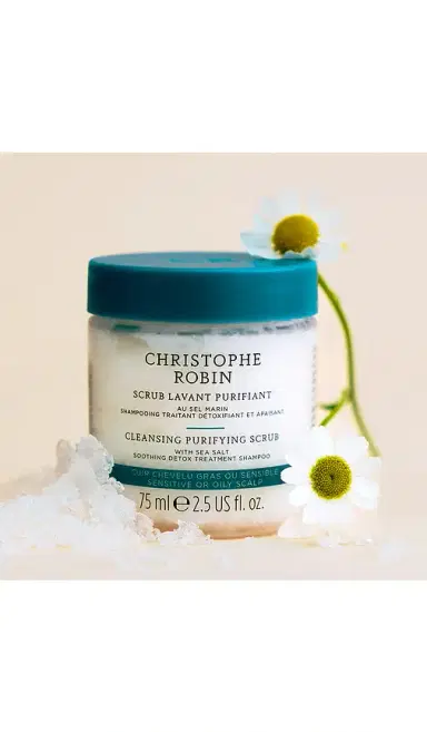 Christophe Robin Travel Cleansing Purifying Scrub With Sea Salt | Thumbnail 2