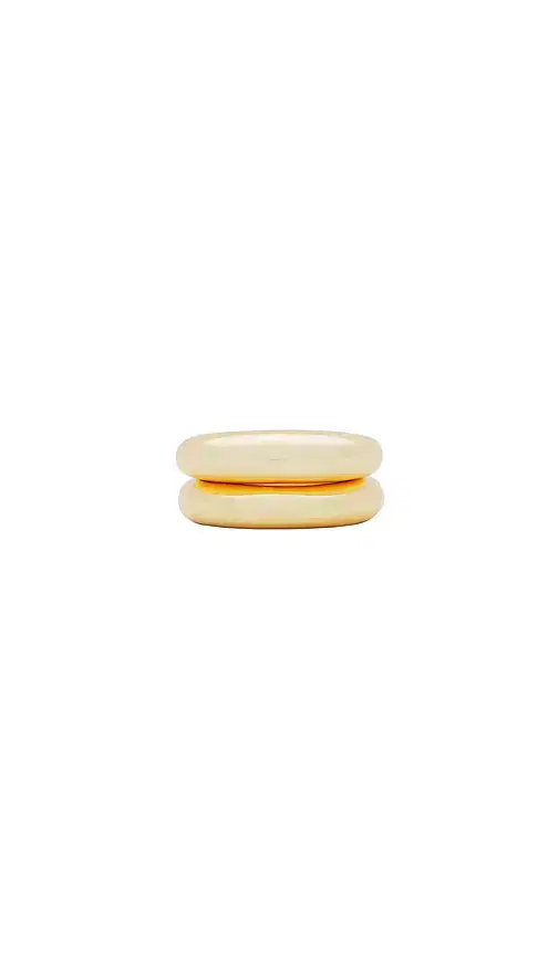 Ettika Modern Dome Ring Set