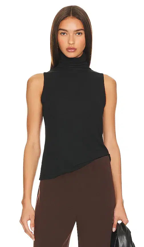 Sleeveless Turtleneck