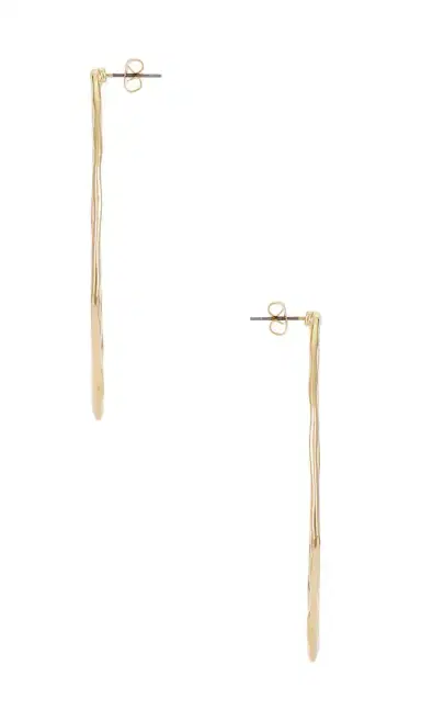 Ettika Hammered Large Oval Earrings | Thumbnail 2 Ettika Hammered Large Oval Earrings | Thumbnail 2
