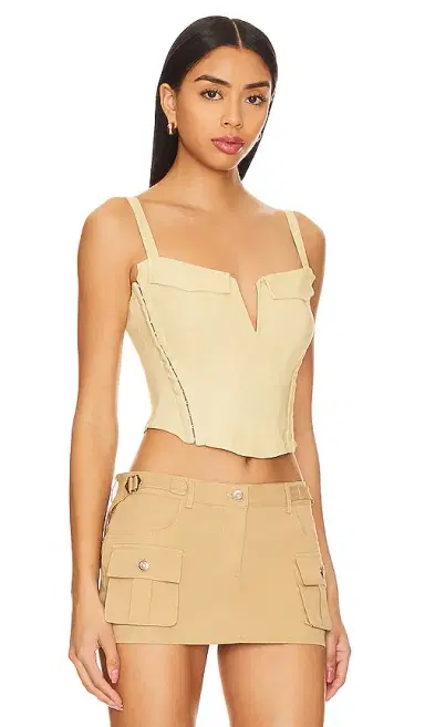 superdown Leslie Cargo Corset Top | Thumbnail 2