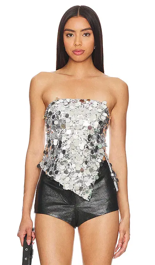superdown Cordilla Strapless Top