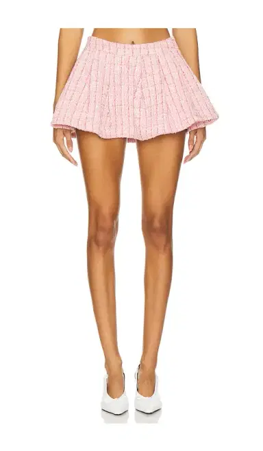 MORE TO COME Ashtyn Tweed Mini Skirt | Thumbnail 1