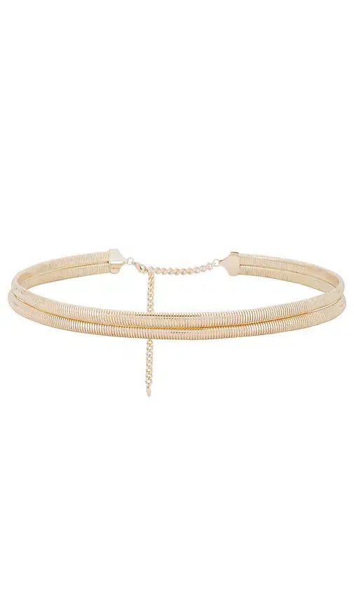 Ettika Wrap Around Flex Snake Chain Belt
