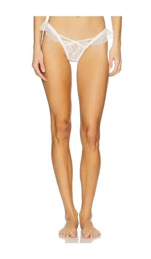 For Love & Lemons Blushing Blooms Thong Panty