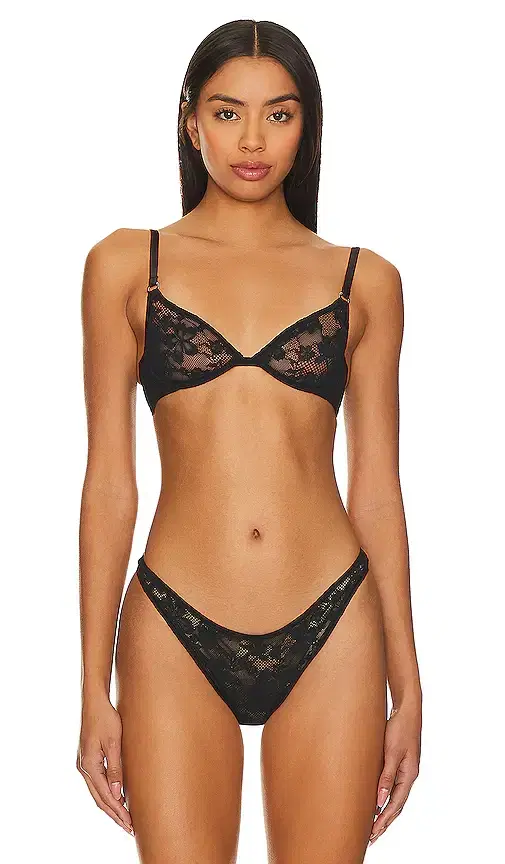 fleur du mal Le Stretch Multifit Unlined Demi Bra