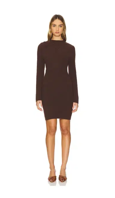 525 America Ryan Mock Neck Mini Dress | Thumbnail 1