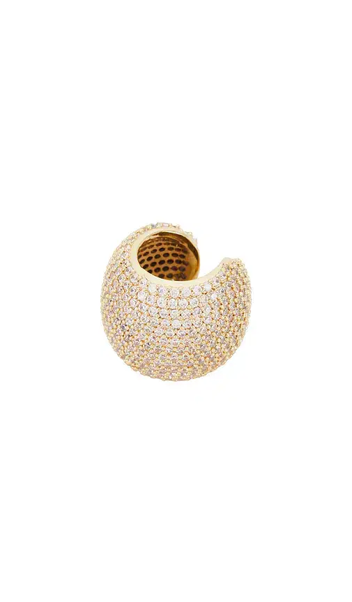 Ettika Crystal Statement Chunky Ear Cuff