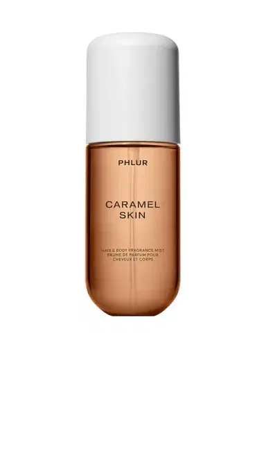 PHLUR Travel Size Caramel Skin Hair And Body Mist 3oz | Thumbnail 2