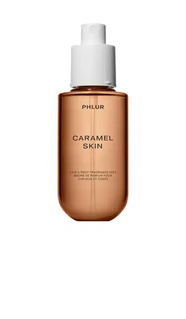 PHLUR Travel Size Caramel Skin Hair And Body Mist 3oz | Thumbnail 1
