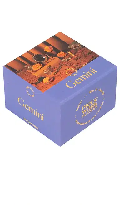Piecework Gemini Mini Puzzle | Thumbnail 1 Piecework Gemini Mini Puzzle | Thumbnail 1