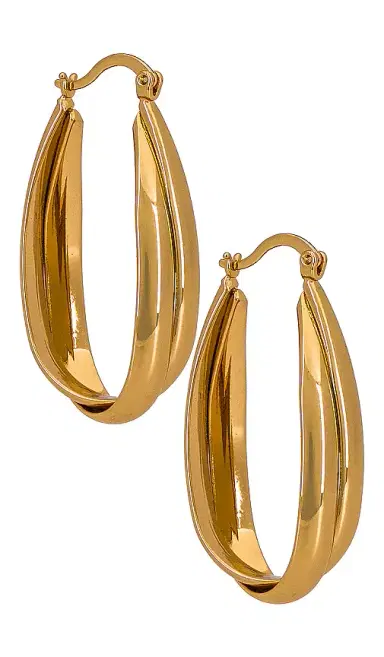 Ettika Oval Hoop Earring | Thumbnail 1