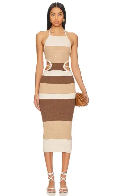 Camila Coelho Emlyn Stripe Knit Dress | Thumbnail 1 Camila Coelho Emlyn Stripe Knit Dress | Thumbnail 1
