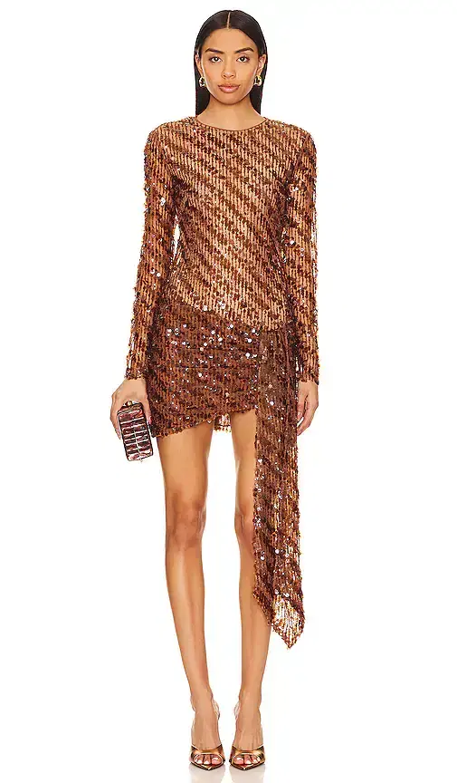 Camila Coelho Cataleya Sequin Mini Dress