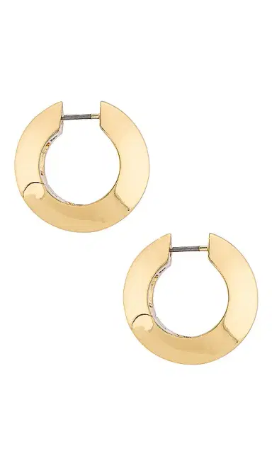 Jenny Bird Wide Hinged Hoops Earrings | Thumbnail 2