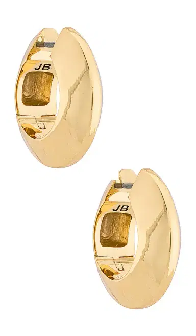 Jenny Bird Wide Hinged Hoops Earrings | Thumbnail 1