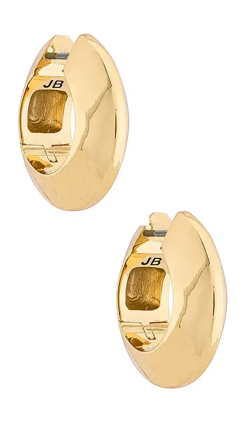Jenny Bird Wide Hinged Hoops Earrings