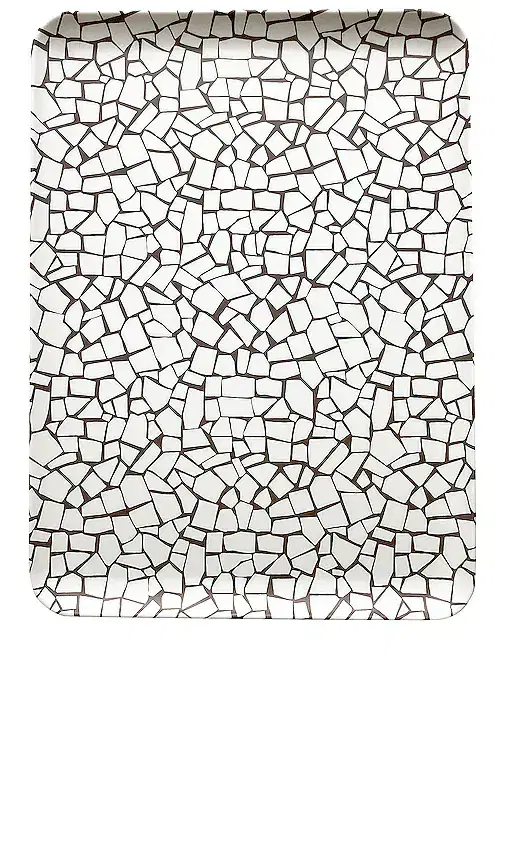 Xenia Taler Crackle Brown Large Tray
