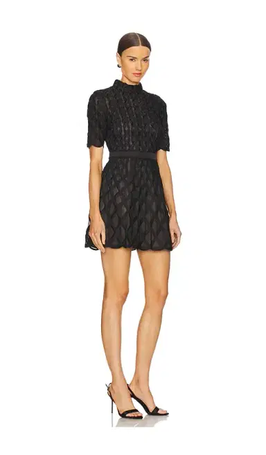 SIMKHAI Costina Short Sleeve Dress | Thumbnail 2