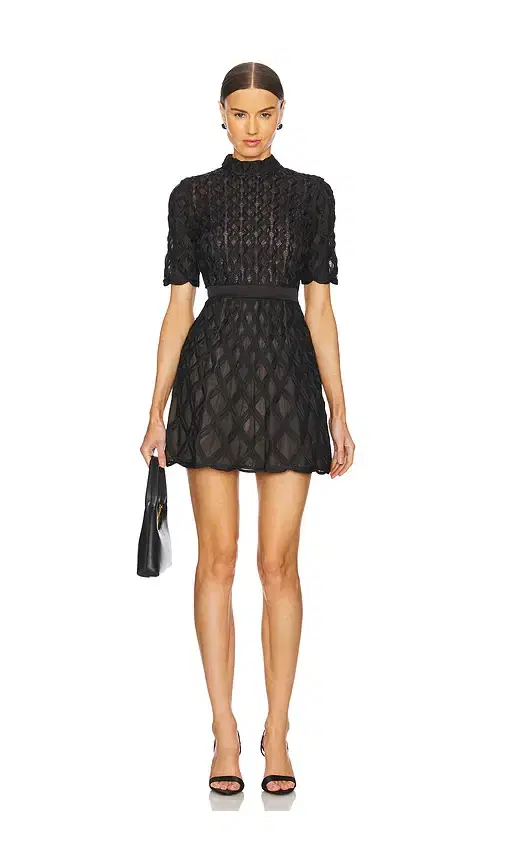 SIMKHAI Costina Short Sleeve Dress