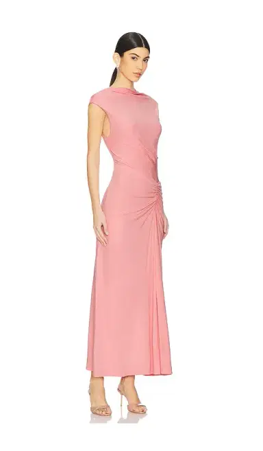 SIMKHAI Acacia Midi Dress | Thumbnail 2 SIMKHAI Acacia Midi Dress | Thumbnail 2