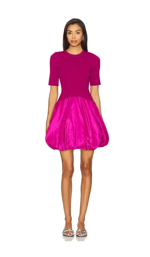 SIMKHAI Kenny Bubble Mini Dress