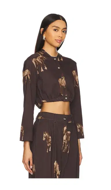Milkwhite Cropped Top | Thumbnail 2 Milkwhite Cropped Top | Thumbnail 2