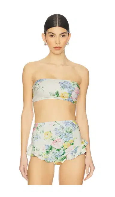 Selkie The Bandeau Bikini Top | Thumbnail 1