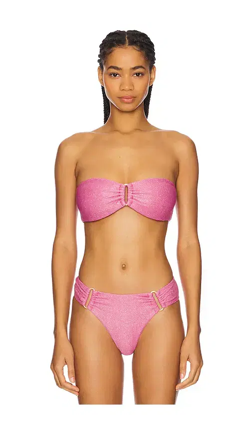 PQ Detail Bandeau Bikini Top
