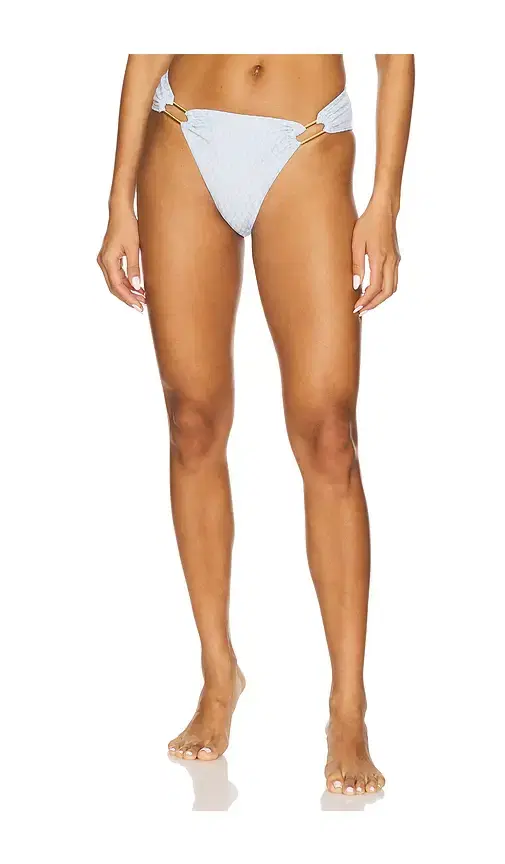 PQ Detail Fanned Bikini Bottom