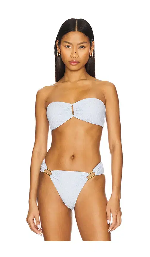 PQ Detail Bandeau Bikini Top