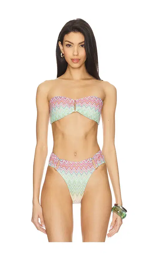 PQ Detail Bandeau Bikini Top