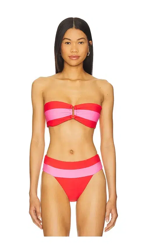 PQ Detail Bandeau Bikini Top