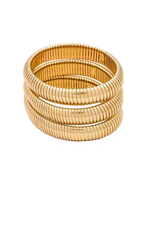 Ettika Flex Snake Chain Stretch Bracelet Set