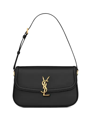 Saint Laurent Women's Solferino in Box Shoulder Bag - Black | Thumbnail 1 Saint Laurent Women's Solferino in Box Shoulder Bag - Black | Thumbnail 1