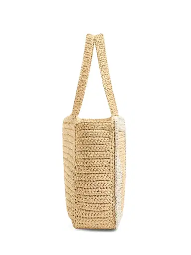 Valentino Garavani Women's Viva Superstar Raffia Shopping Bag - Natural Butter | Thumbnail 5 Valentino Garavani Women's Viva Superstar Raffia Shopping Bag - Natural Butter | Thumbnail 5