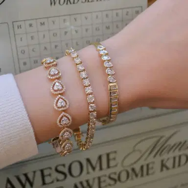 Wish Fine Jewelry 14K Gold Bangle Bracelet | Thumbnail 1 Wish Fine Jewelry 14K Gold Bangle Bracelet | Thumbnail 1