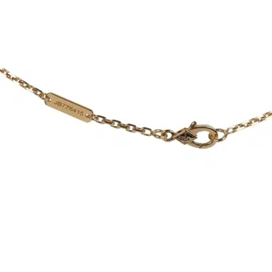 Van Cleef & Arpels Van Cleef & Arpels Magic Alhambra Long Necklace 1 Motif Onyx 18K Yellow Gold Hardware | Thumbnail 5
