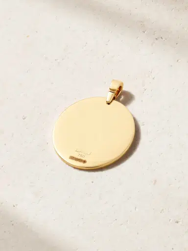 Diane Kordas Lion 18-karat Gold, Diamond, Sapphire And Enamel Pendant | Thumbnail 2 Diane Kordas Lion 18-karat Gold, Diamond, Sapphire And Enamel Pendant | Thumbnail 2