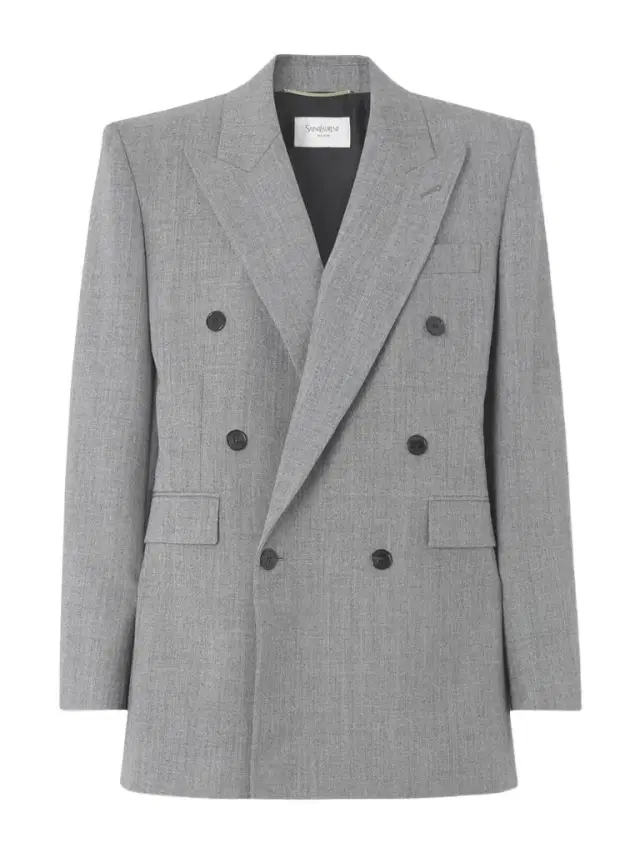Double-breasted Wool-twill Blazer