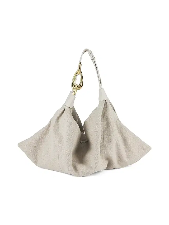 Zimmermann Women's  Trampoline Suede Hobo Bag - Natural