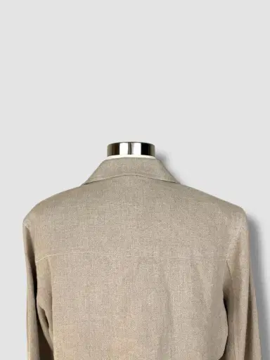 Jen Wonders Studio Faconnable Linen Jacket | Thumbnail 15