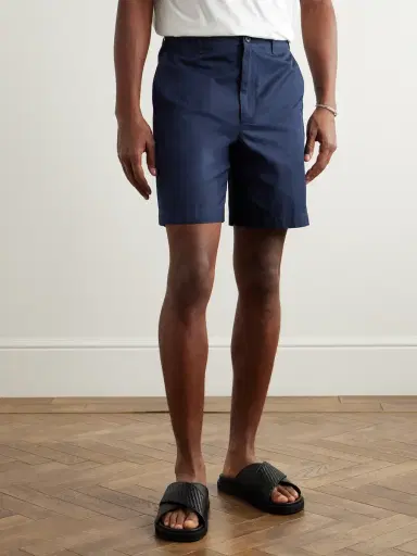 dunhill Straight-Leg Cotton-Twill Chino Shorts - Men | Thumbnail 3