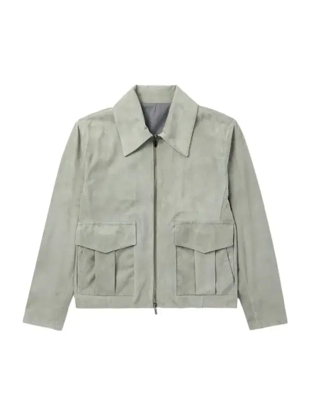 Suede Bomber Jacket - Men