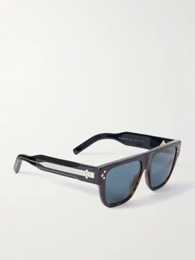 DIOR Eyewear CD Diamond S6I Havana Square Acetate Sunglasses - Men | Thumbnail 4 DIOR Eyewear CD Diamond S6I Havana Square Acetate Sunglasses - Men | Thumbnail 4