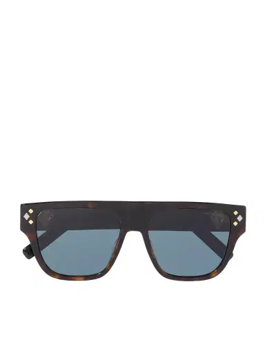 DIOR Eyewear CD Diamond S6I Havana Square Acetate Sunglasses - Men | Thumbnail 1 DIOR Eyewear CD Diamond S6I Havana Square Acetate Sunglasses - Men | Thumbnail 1