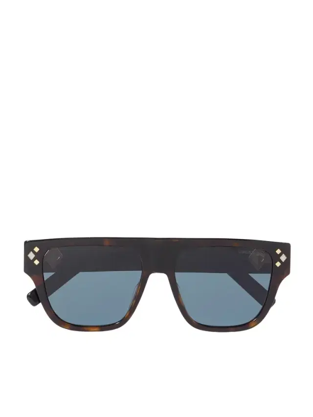 DIOR Eyewear CD Diamond S6I Havana Square Acetate Sunglasses - Men